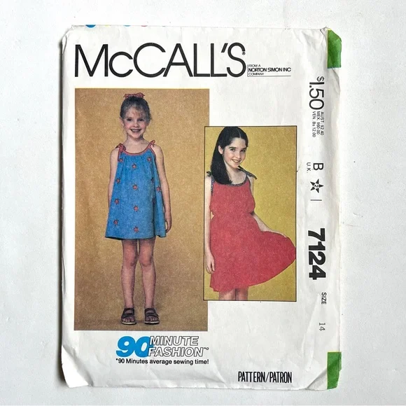 6 McCall's Vintage Sewing Patterns Kids Clothing Collections - both genders. New - Picture 6 of 9